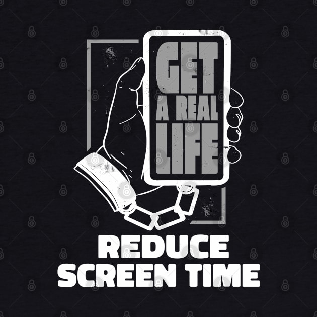 Reduce Screen Time Mental Health Awareness Art by USProudness